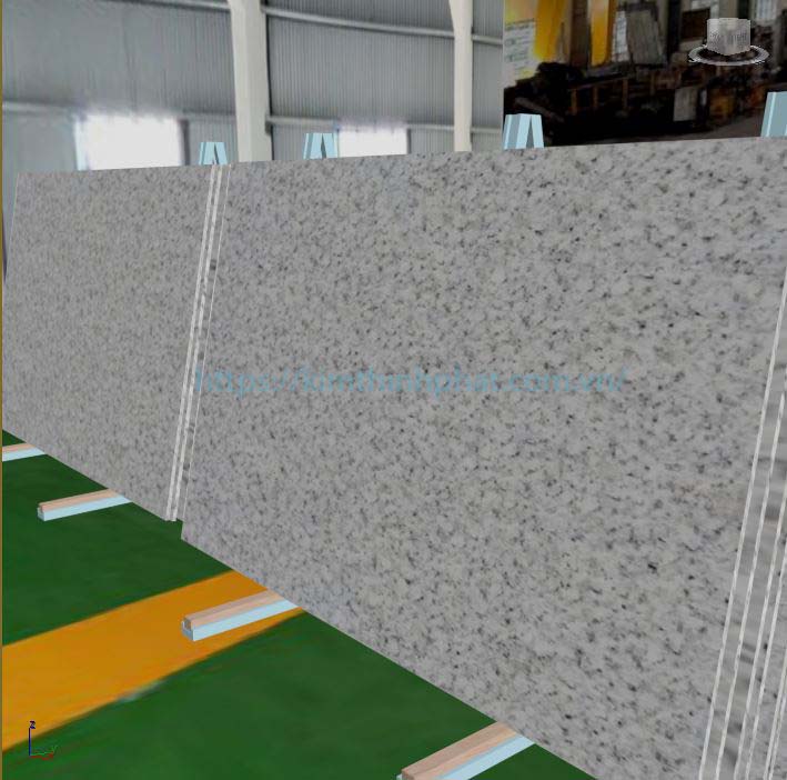 Bảng gia đá hoa cương granite trắng tây ban nha