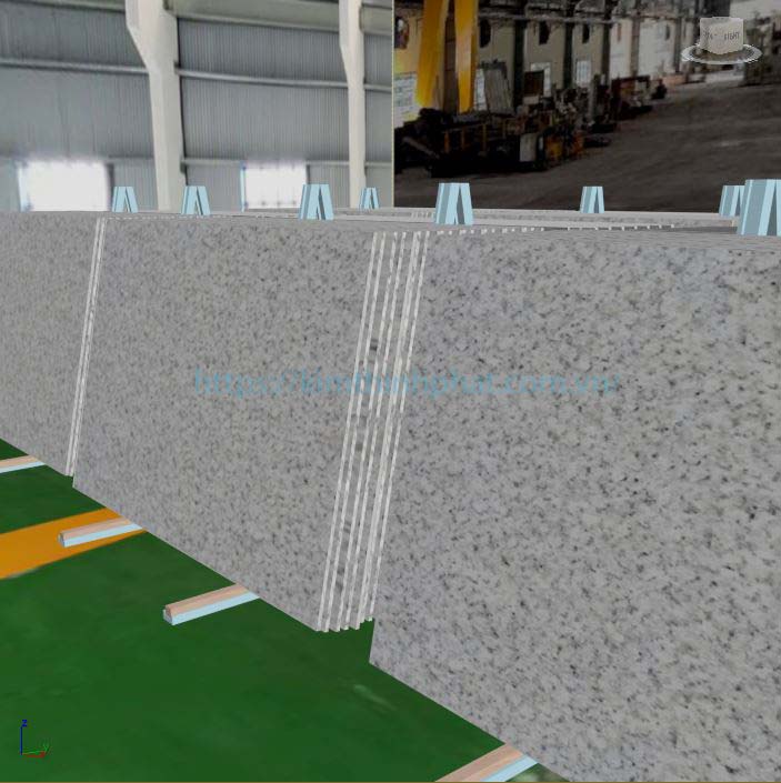 Bảng gia đá hoa cương granite trắng tây ban nha