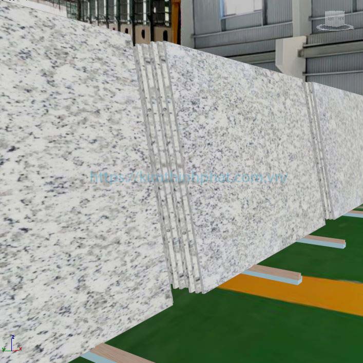 Bảng gia đá hoa cương granite trắng ấn độ