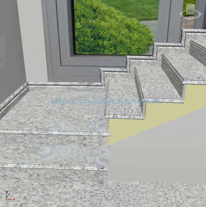 Bảng gia đá hoa cương granite trắng ấn độ