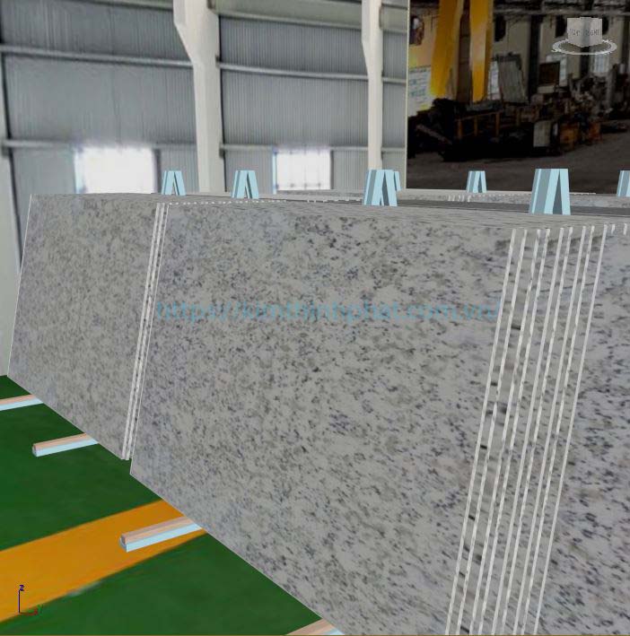 Bảng gia đá hoa cương granite trắng ấn độ