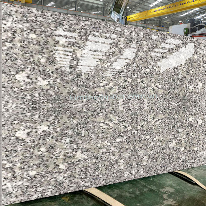 Bảng gia đá hoa cương granite trắng suối lau