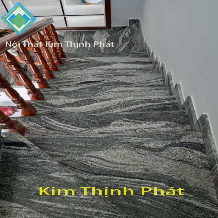  cầu thang đá hoa cương bình thạng