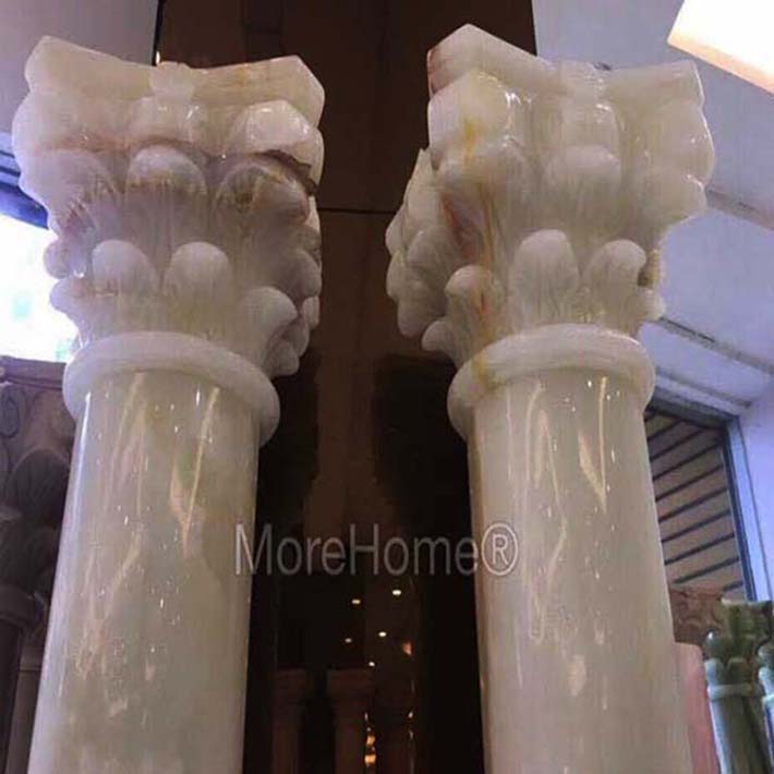 Cột tròn đá hoa cương Biên Hòa Đồng Nai