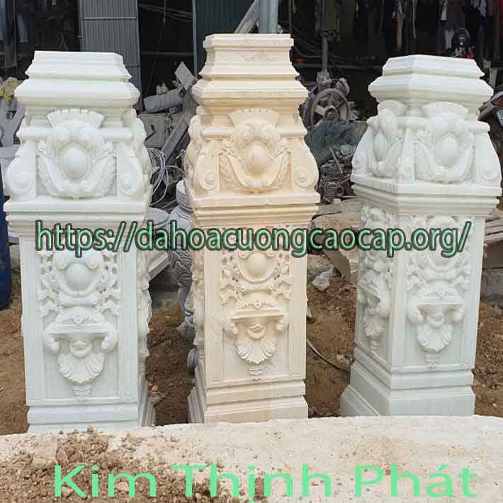 Cột tròn đá hoa cương Biên Hòa