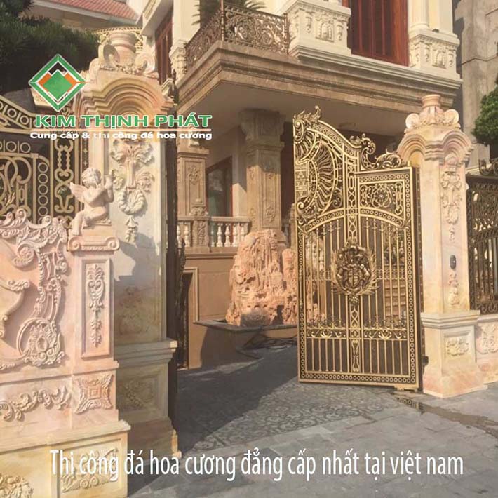 Cột tròn đá hoa cương Đồng Nai