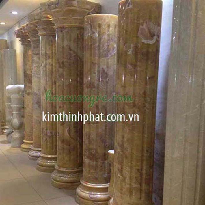 cột tròn đá hoa cương Hồ Chí Minh