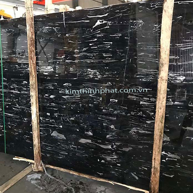 đá hoa cương đen vân trắng