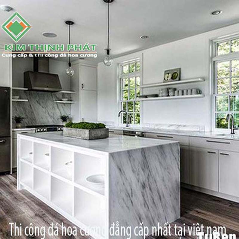 Đá hoa cương bếp 091 đá bàn bếp 923