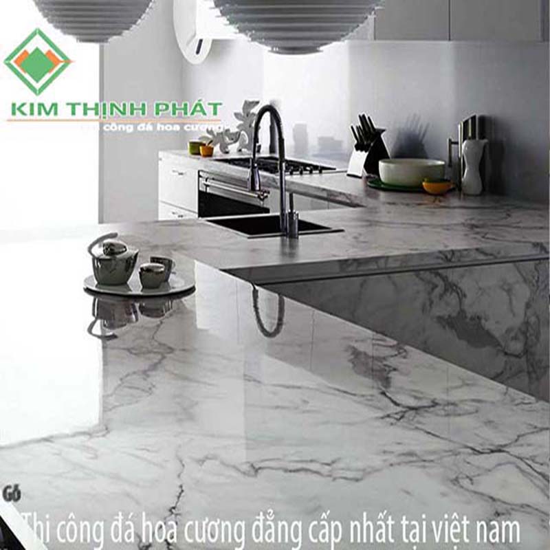 Đá hoa cương bếp 091 đá bàn bếp 925