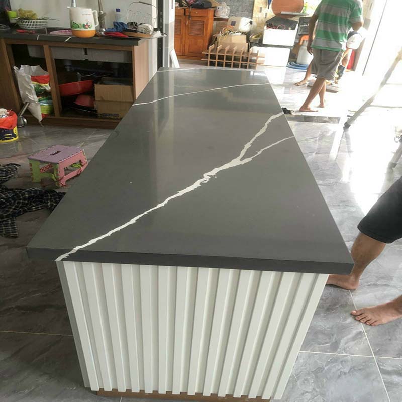 đá hoa cương bếp màu đen
