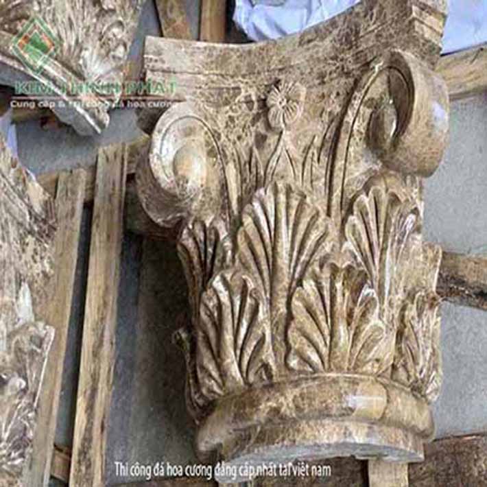 Giá cột tròn đá hoa cương