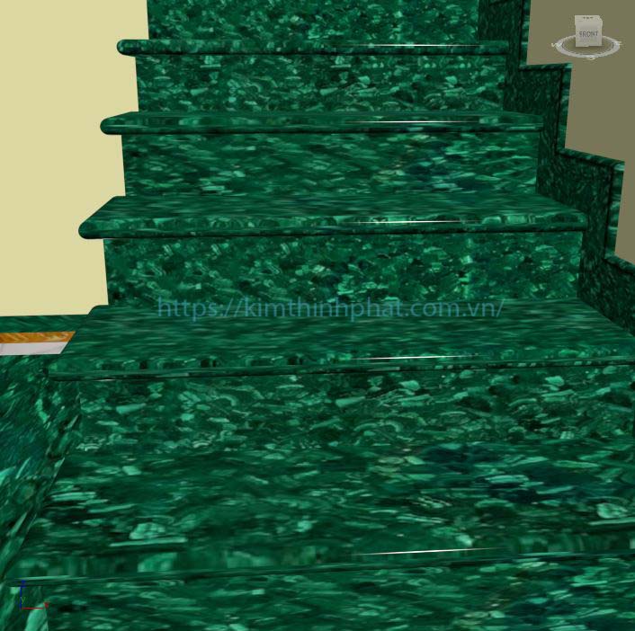 đá hoa cương khổng tước malachite