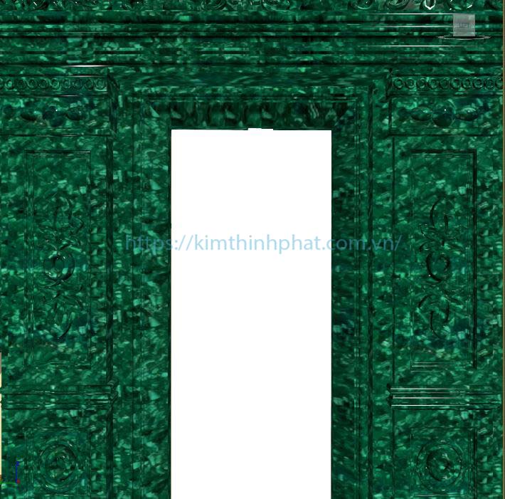 đá hoa cương khổng tước malachite