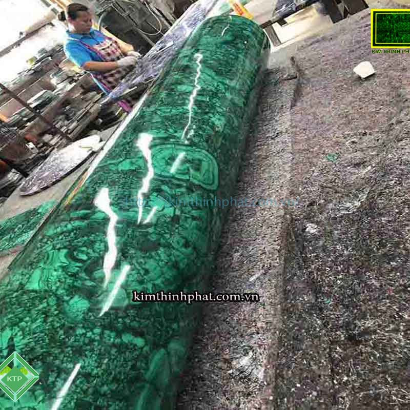 đá hoa cương khổng tước malachite