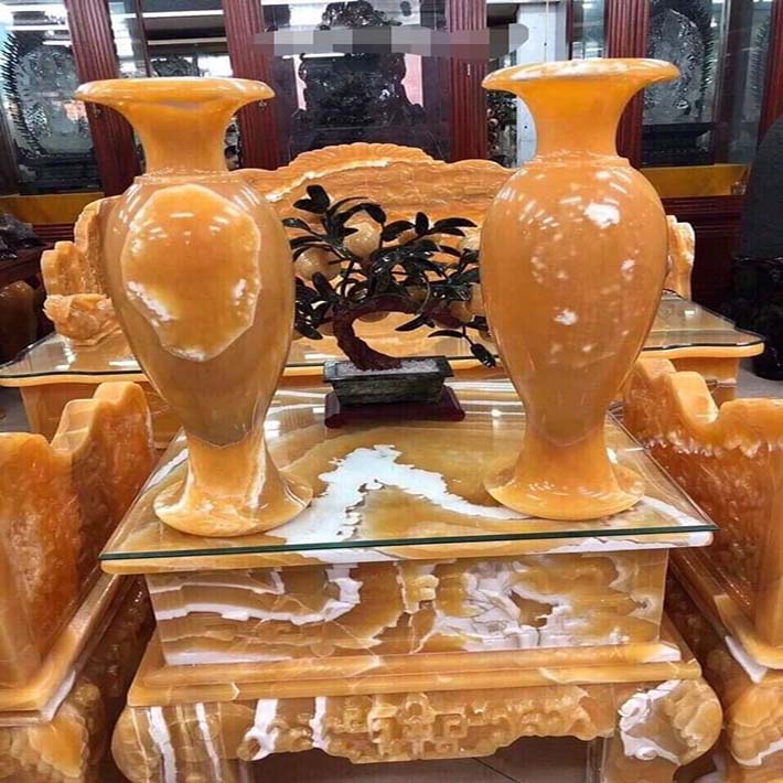 lục bình đá marble