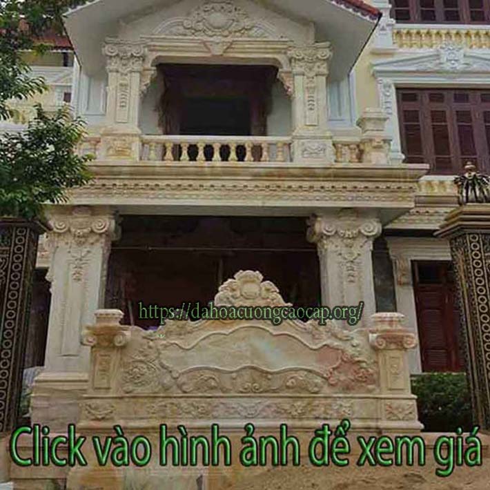 đá hoa cương cột tròn