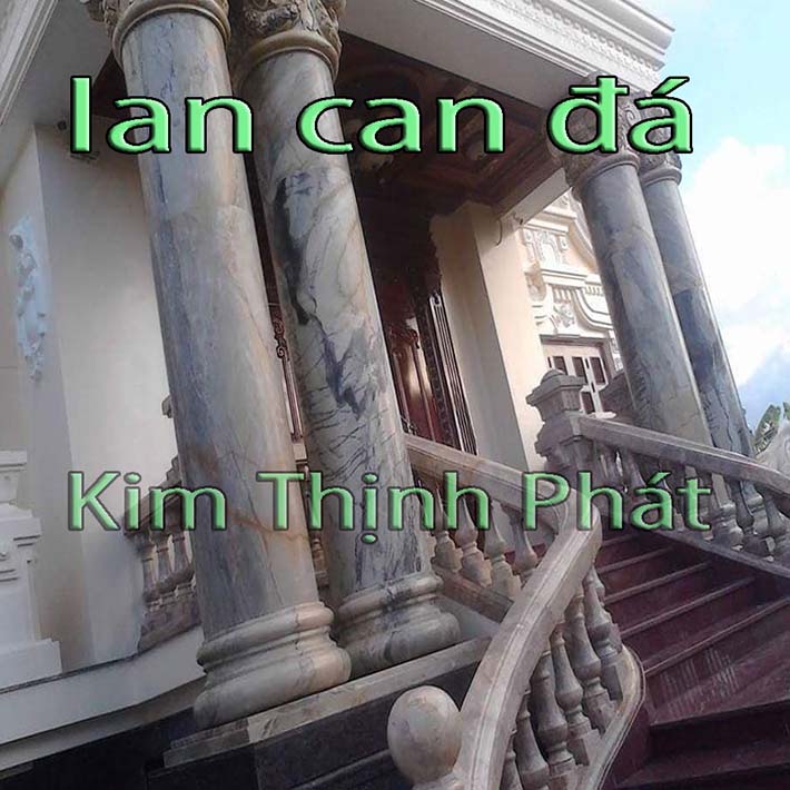 đá hoa cương lan can