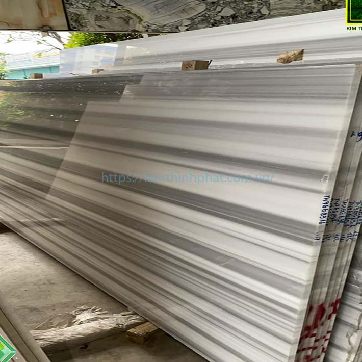 đá marble vân trắng