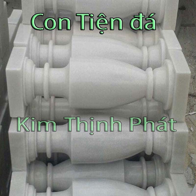 đá hoa cương con tiện trắng