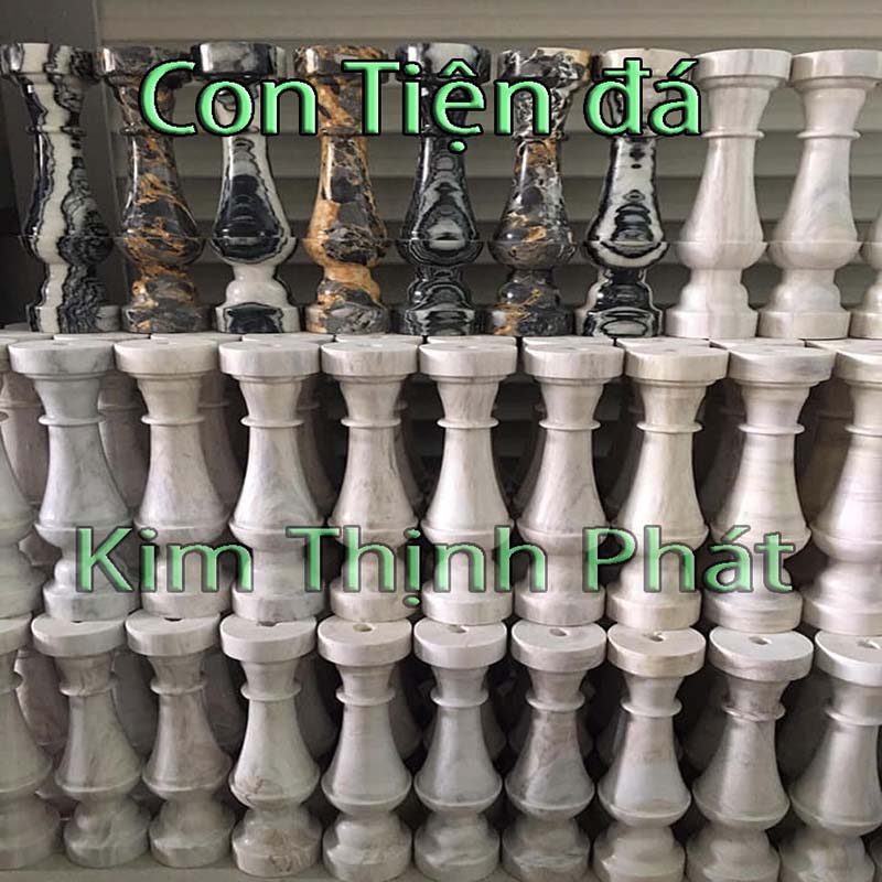 đá hoa cương con tiện trắng