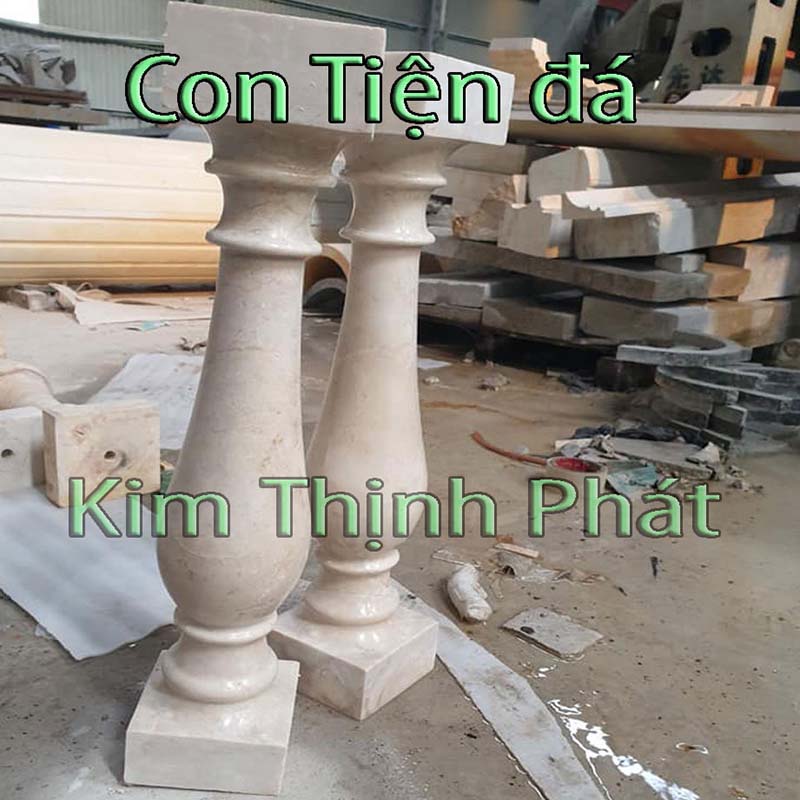 đá hoa cương con tiện trắng