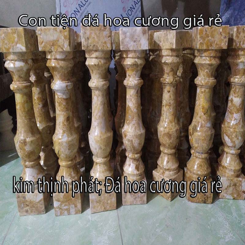 Đá hoa cương con tiện màu vàng