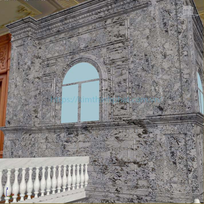 Dự án đá hoa cương granite Arendus white