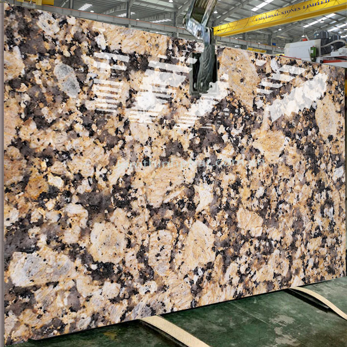 Dự án đá hoa cương granite Giallo Fiorito