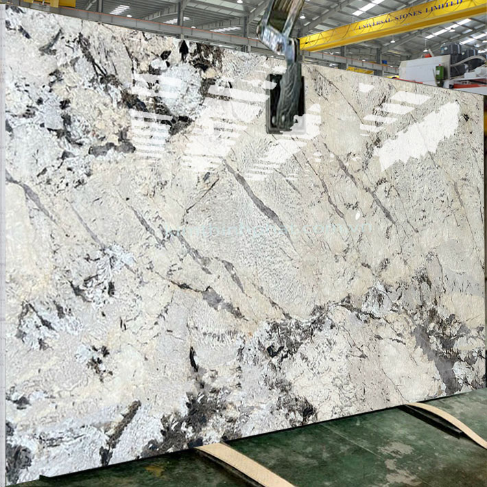 Dự án đá hoa cương granite Monte Alaska white