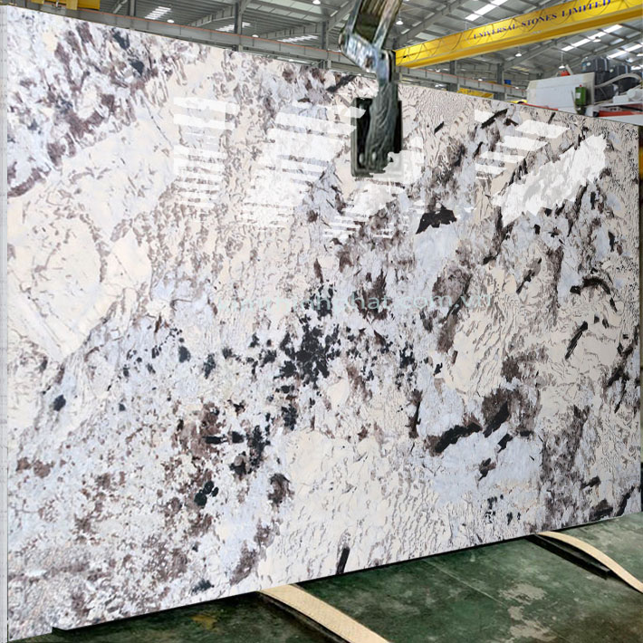 Dự án đá hoa cương granite Monte Alaska white