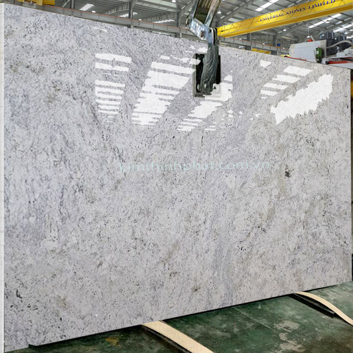 ự án đá hoa cương granite Salinas White