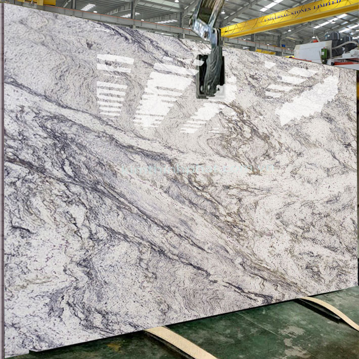 Dự án đá hoa cương granite Thunder White