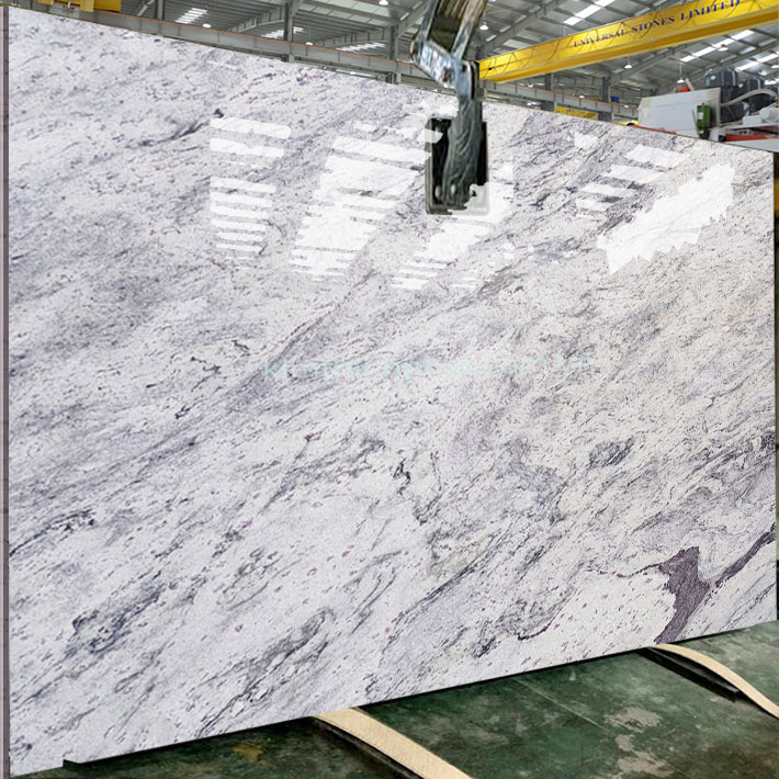 Dự án đá hoa cương granite Thunder White