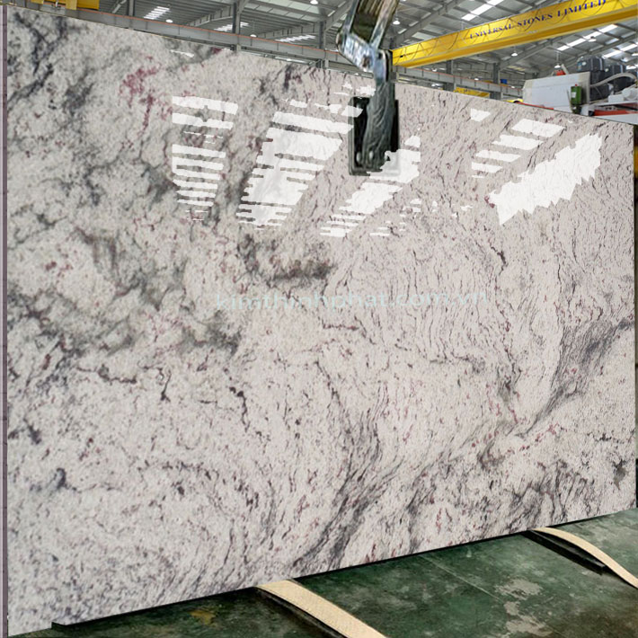 Dự án đá hoa cương granite Thunder White 