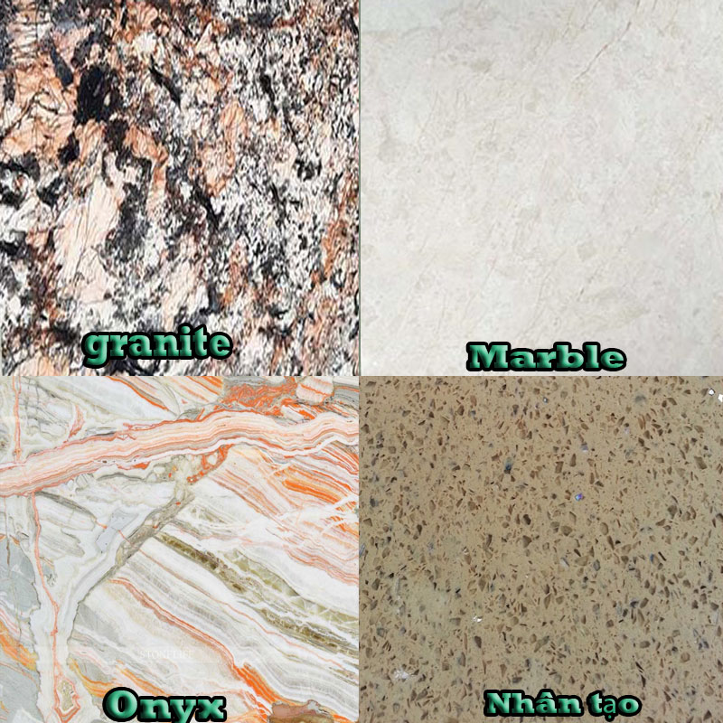 Dự án đá hoa cương granite marble onyx nhân tạo