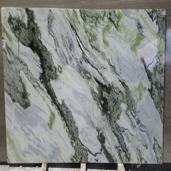 Giá đá hoa cương 051 mẫu đá xanh napoly marble nổi bật màu xanh đẹp