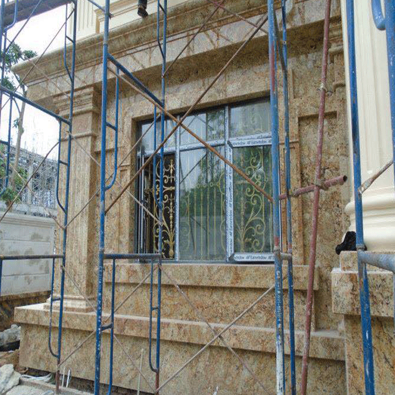 mặt tiền đá marble mặt dựng ktp1138