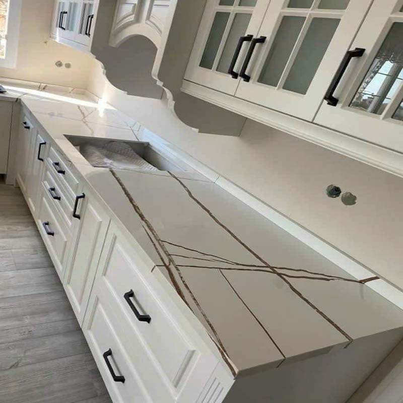 Thi công đá hoa cương ứng dụng đá marble