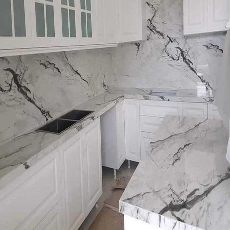 Thi công đá hoa cương ứng dụng đá marble