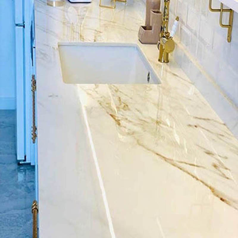 Thi công đá hoa cương ứng dụng đá marble