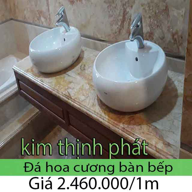 Bếp đá hoa cương trắng 11