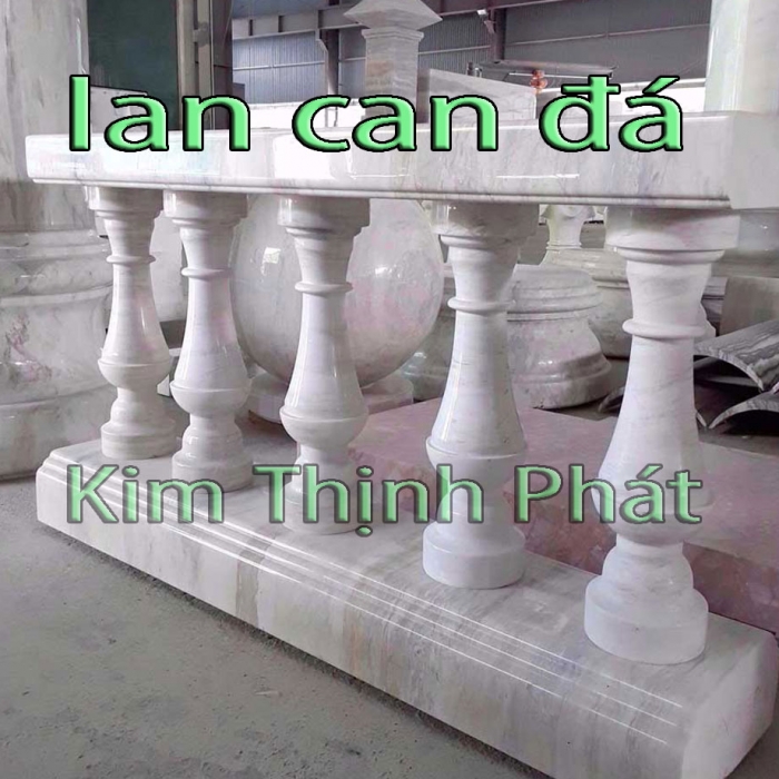 Mẫu đá hoa cương lan can vân mây